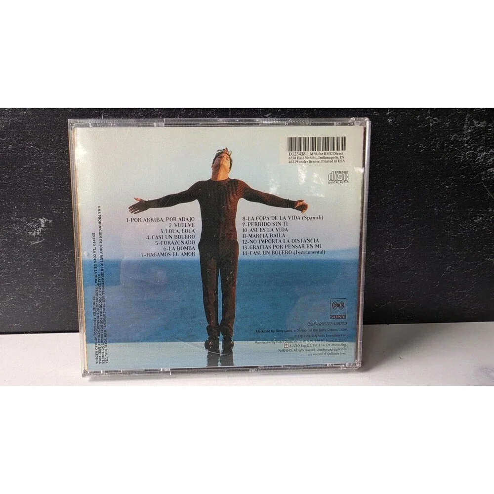 Vuelve by Ricky Martin (CD, Feb-1998, Sony Music Distribution (USA)) READ